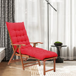 Sun Lounger Cushion Chair Sofa Cushion Cover | Red