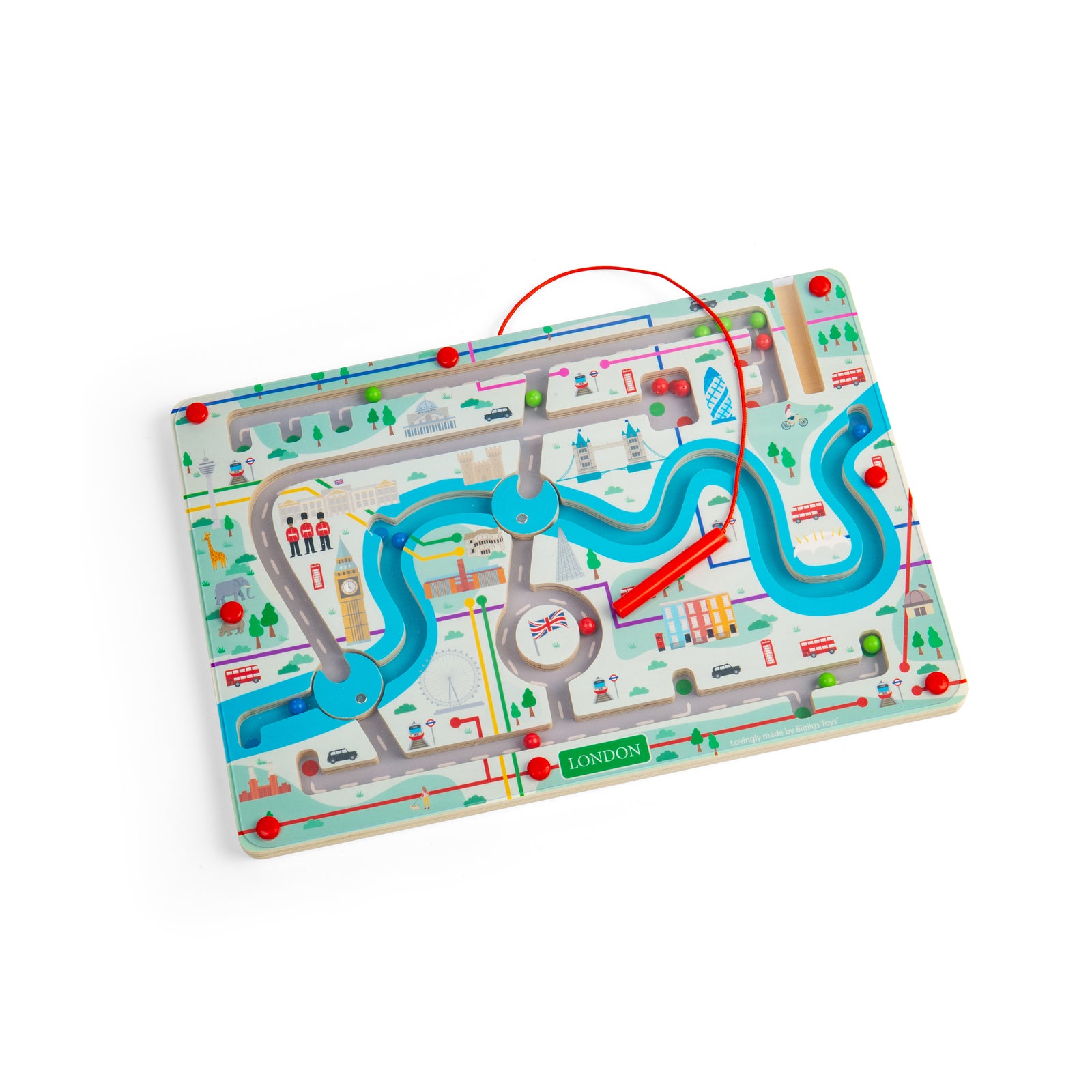 London Magnetic Maze Puzzle For Kids