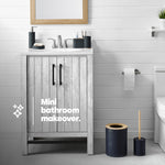 Bamboo Bathroom Set - Black