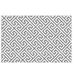 152x243cm Outdoor Straw Rug For Camping/picnic | Gray