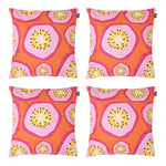 Fruit Print Set Of 4 Outdoor Cushion