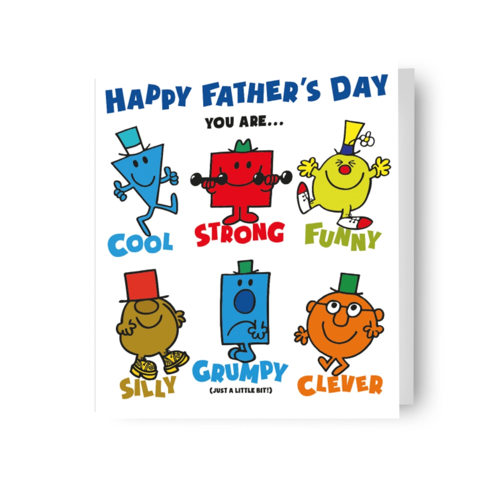 Mr Men & Little Miss You Are...' Father's Day Card Official Product