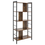Industrial Storage Shelf Bookcase Closet Floor Display