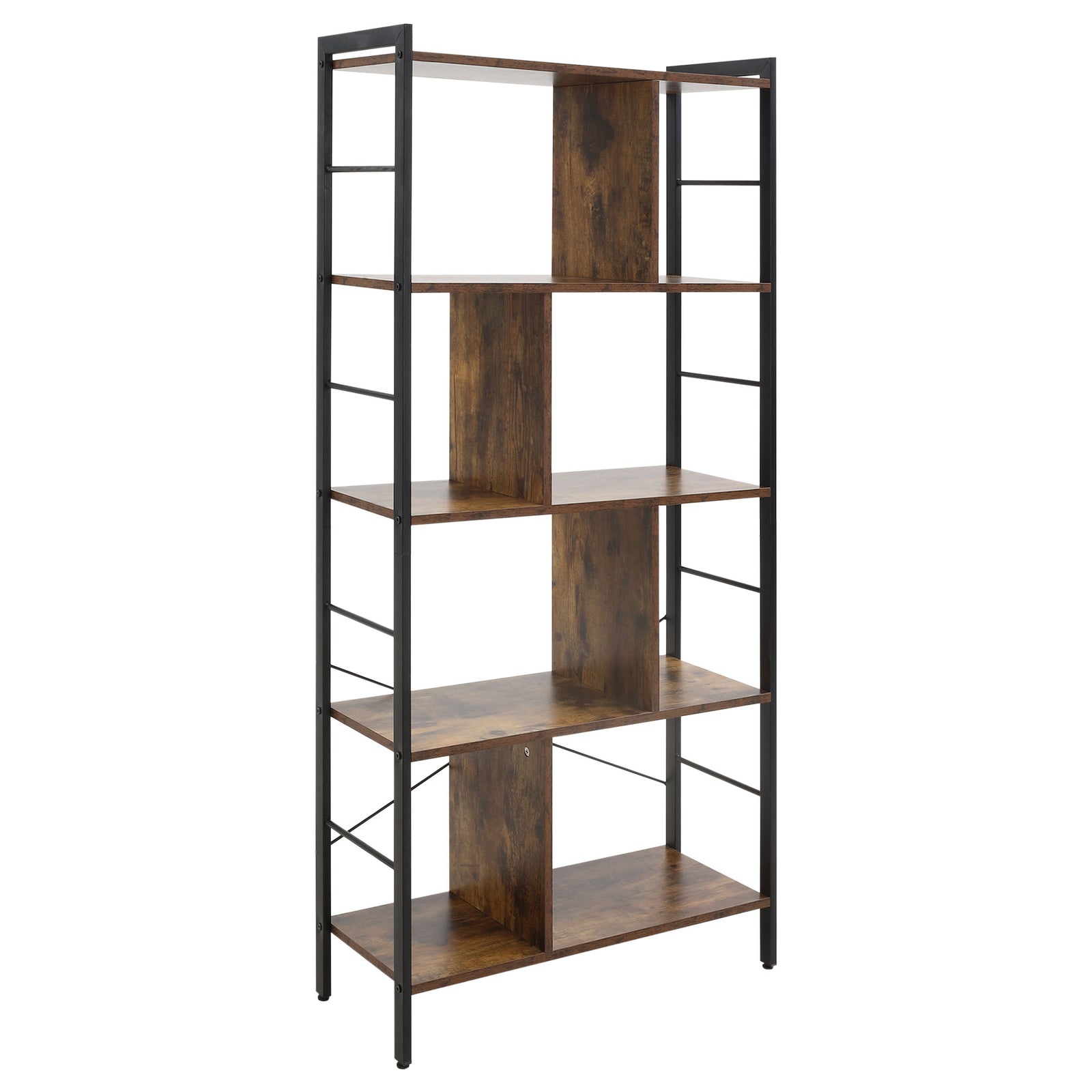 Industrial Storage Shelf Bookcase Closet Floor Display