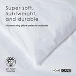Polypropylene Waterproof Duvet Protector | Super King | White