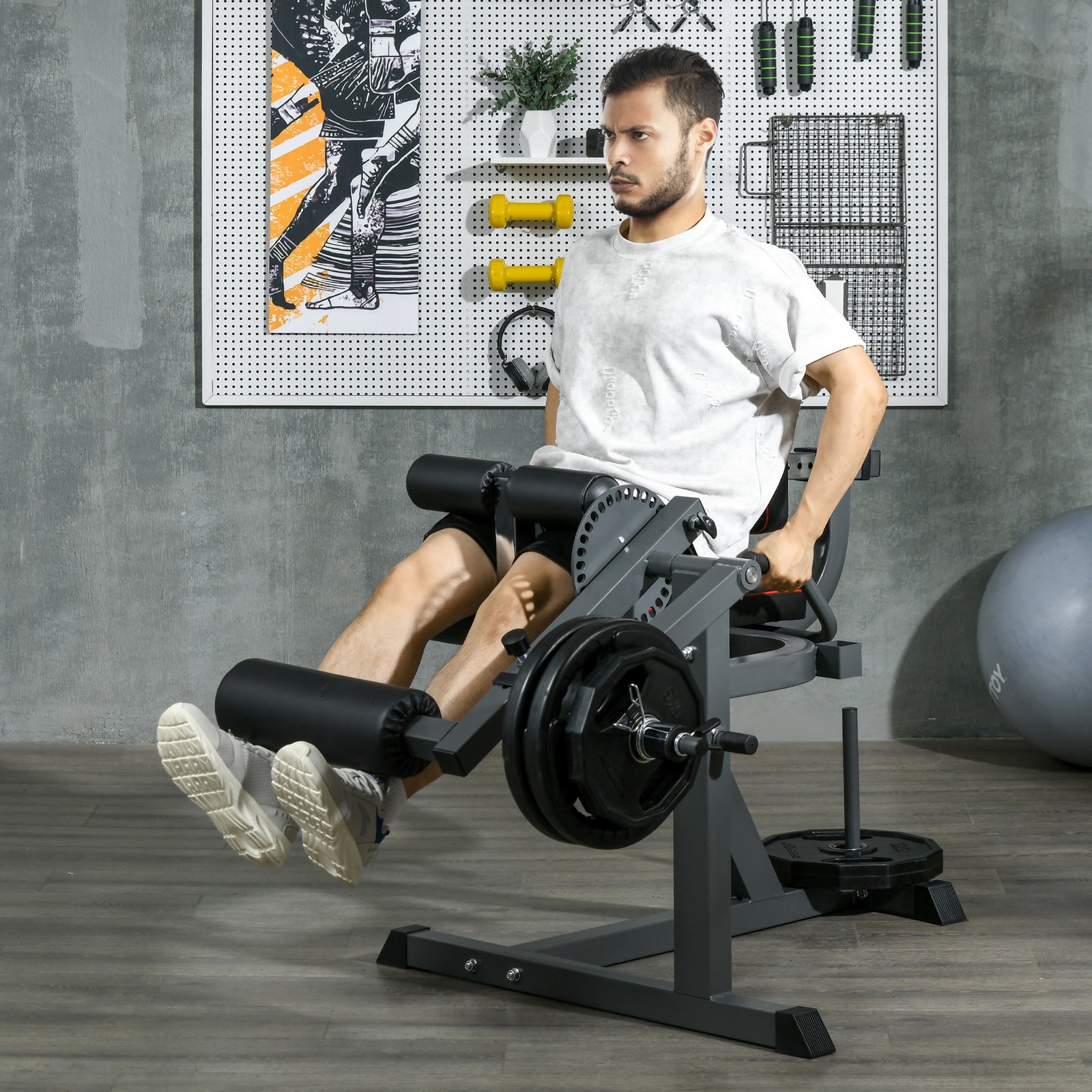 Seated Leg Extension Machine