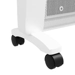Mica Electric Space Heater Portable With 2 Heat Settings | One Size | White