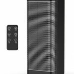 17" Portable Electric Space Heater - Led Display - 12h Timer - Remote | One Size | Grey