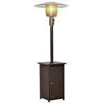 12kw Patio Gas Heater, Wicker Rattan