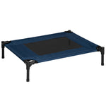 Pawhut Pet Puppy Raised Bed Cot Dog Cat Elevated Cots Trampoline Indoor Outdoor