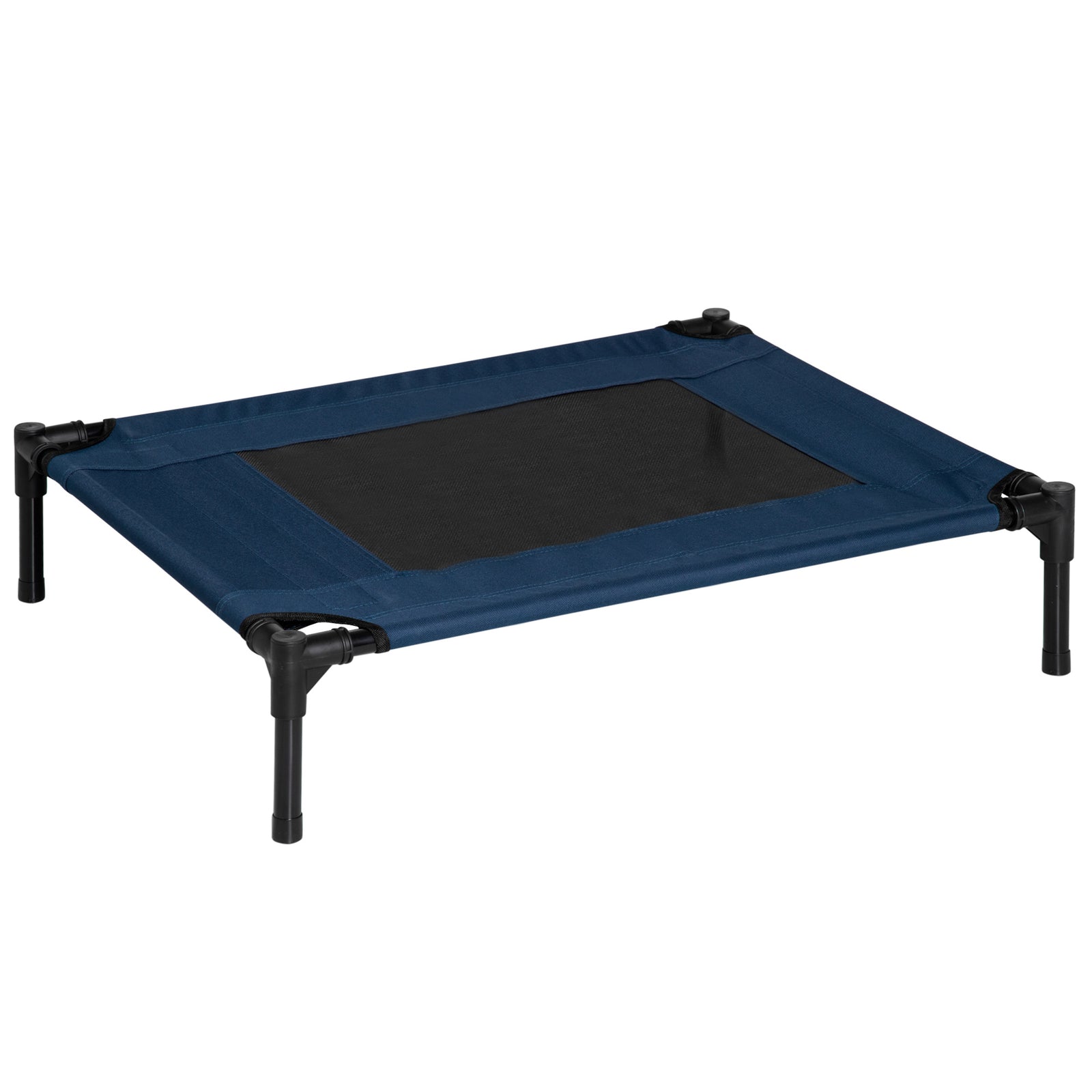 Pawhut Pet Puppy Raised Bed Cot Dog Cat Elevated Cots Trampoline Indoor Outdoor