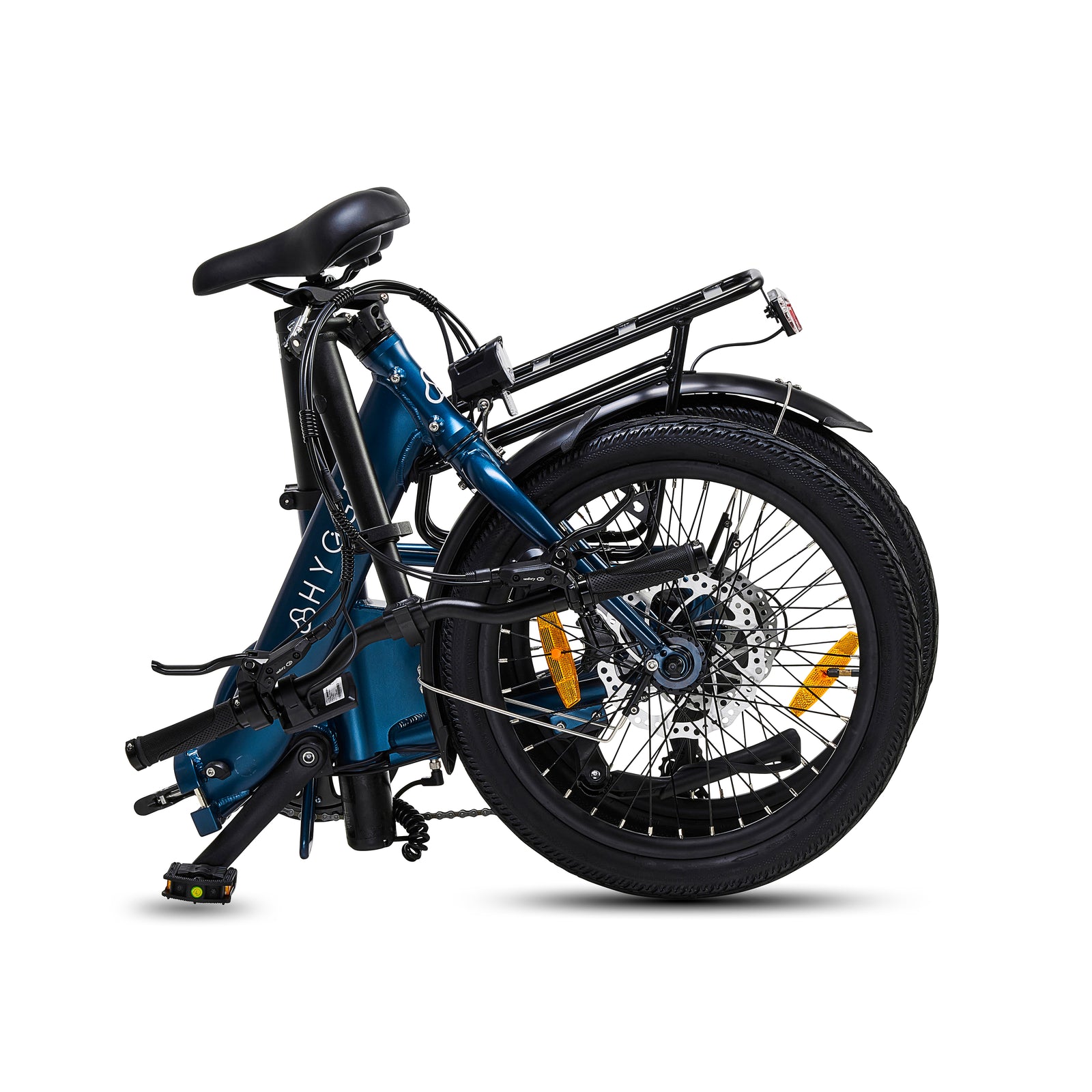 Virum Step 2025 - Folding Ultra-light E-bike 36v 10ah - Saphire Blue | One Size | Blue