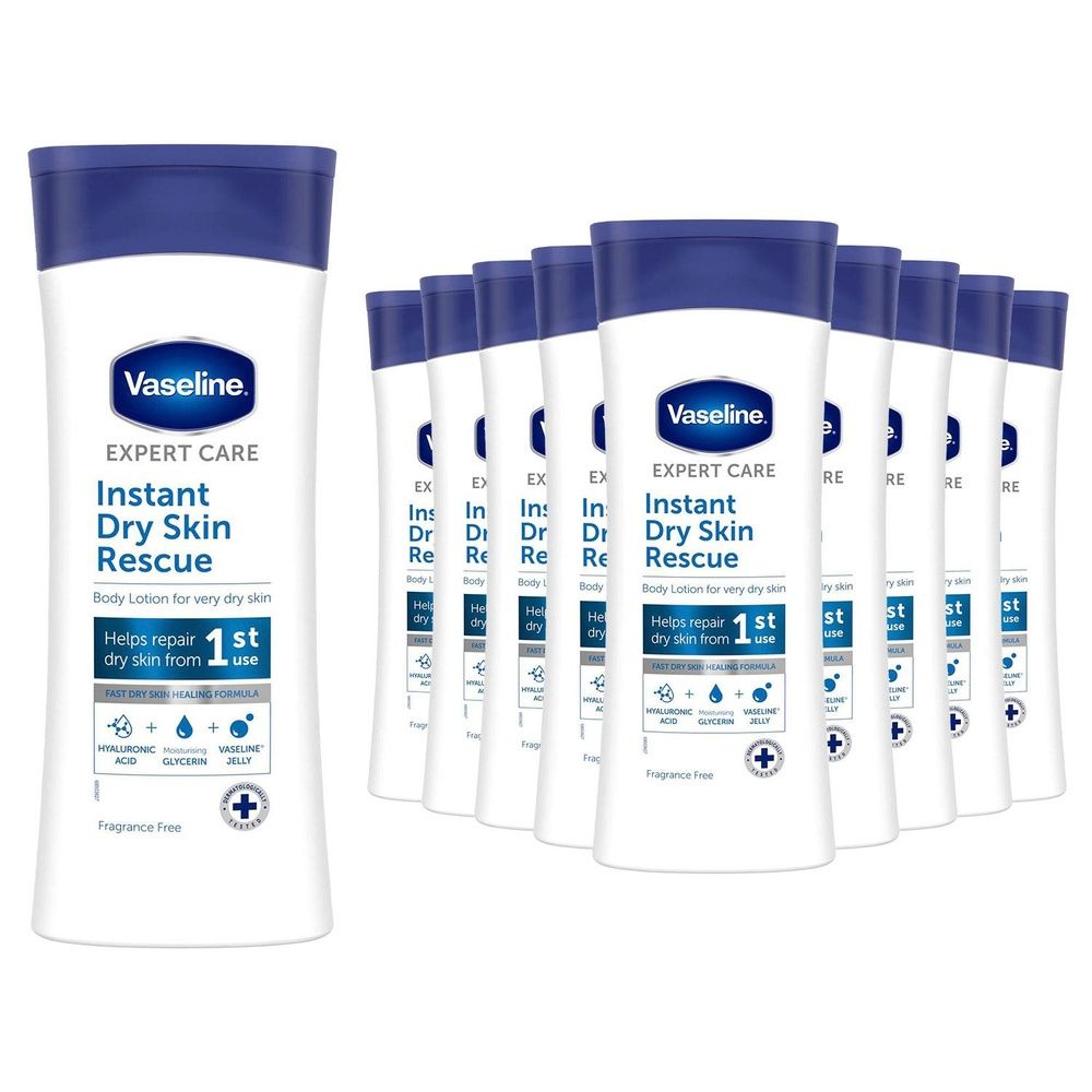 Expert Care Body Lotion Instant Dry Skin Rescue Hydrating 400ml | Set of 10