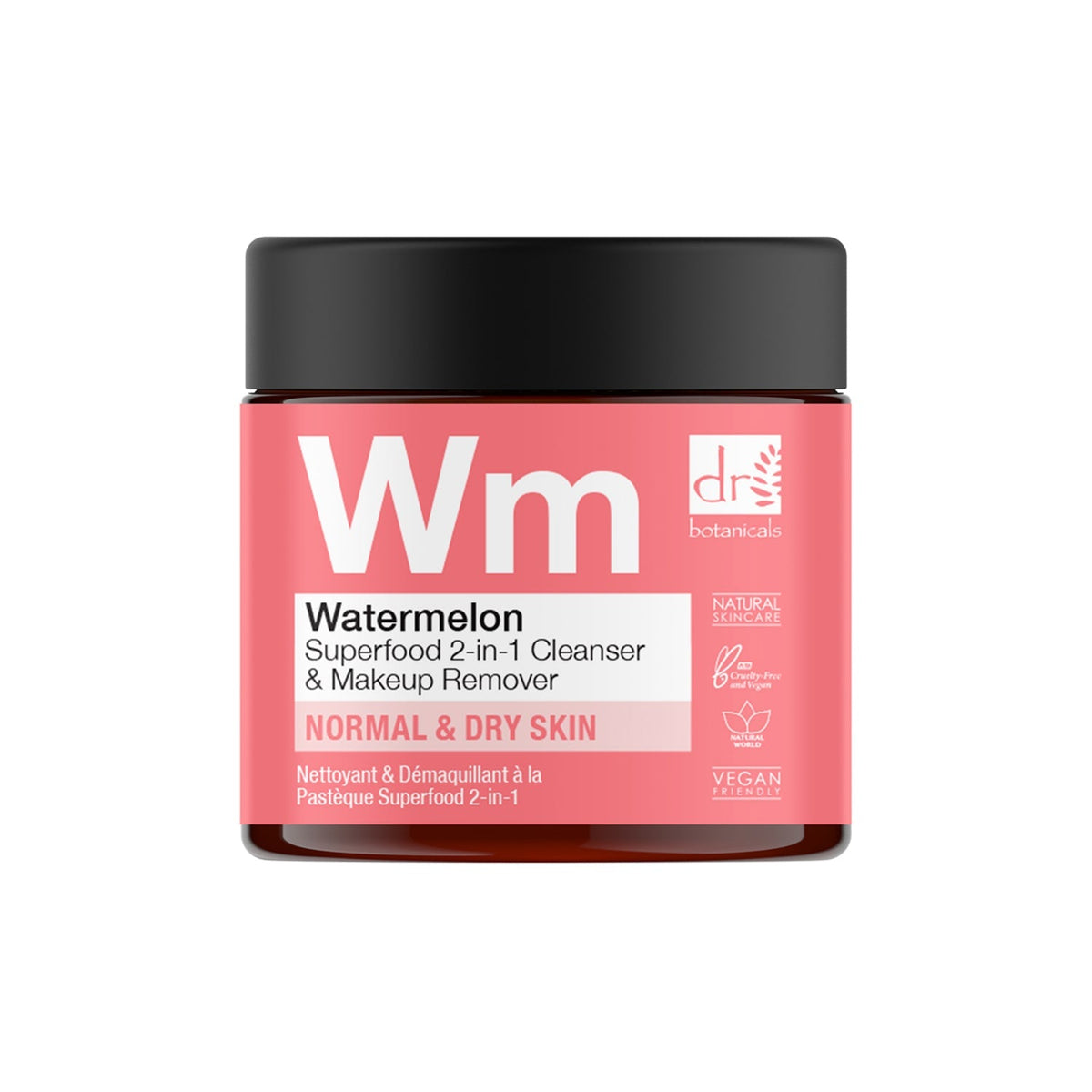 Watermelon Superfood Anti-ageing 2-in-1 Cleanser & Makeup Remover 60ml