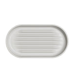Recycled Soap Dish - Designed to help dry soap quickly - Easy to clean - Made in the UK | Graphite Black