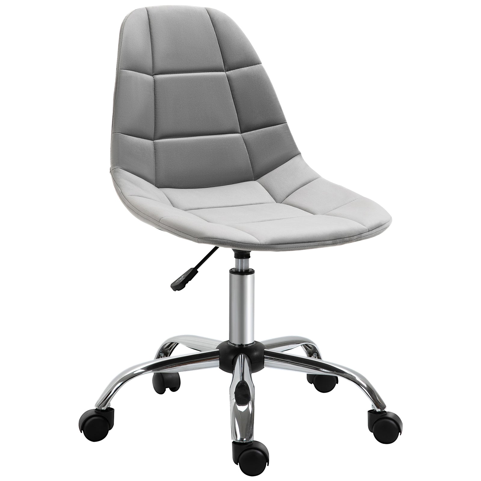 Velvet Ergonomic Office Chair Grey