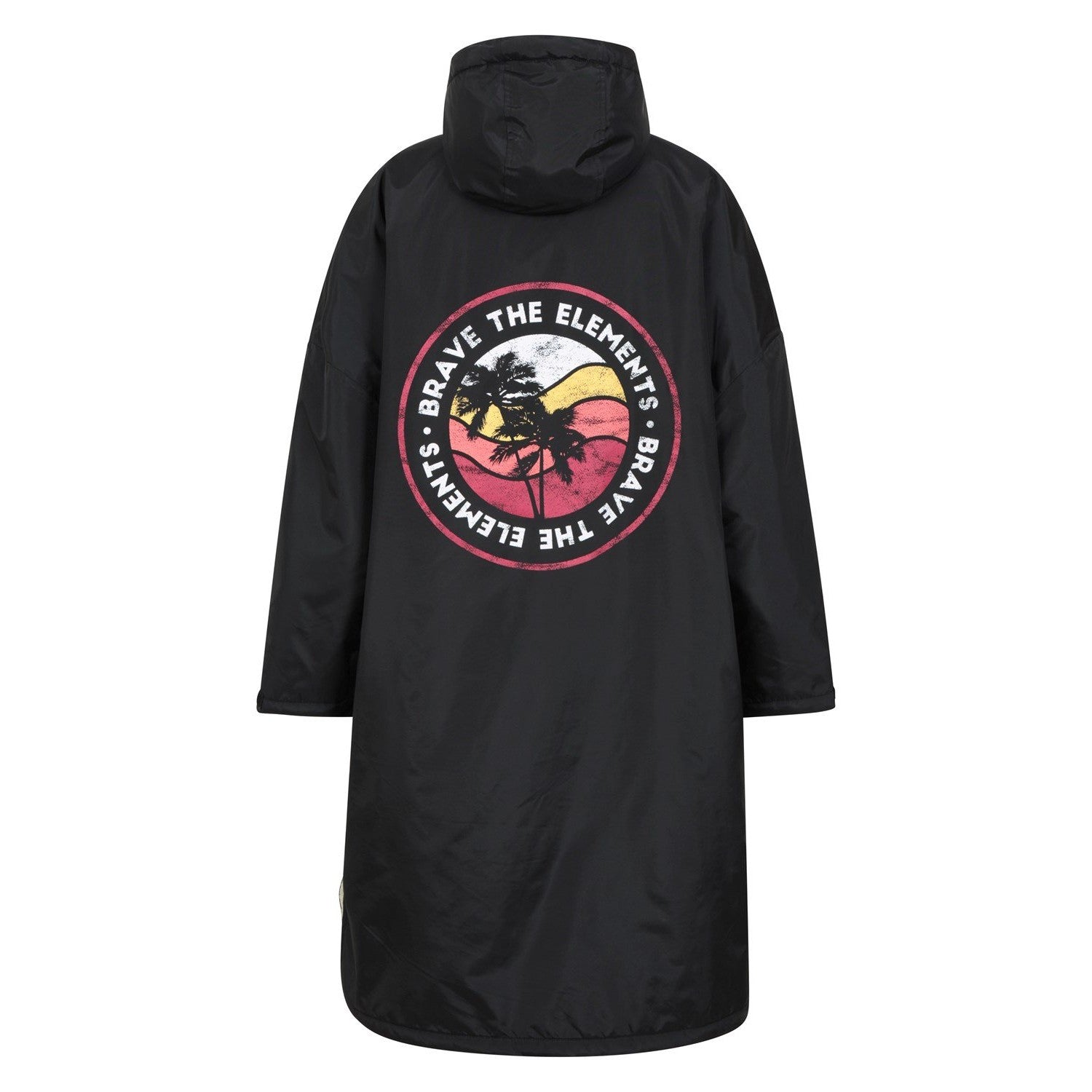 Womens/ladies Tidal Waterproof Changing Robe | Extra Large | Black