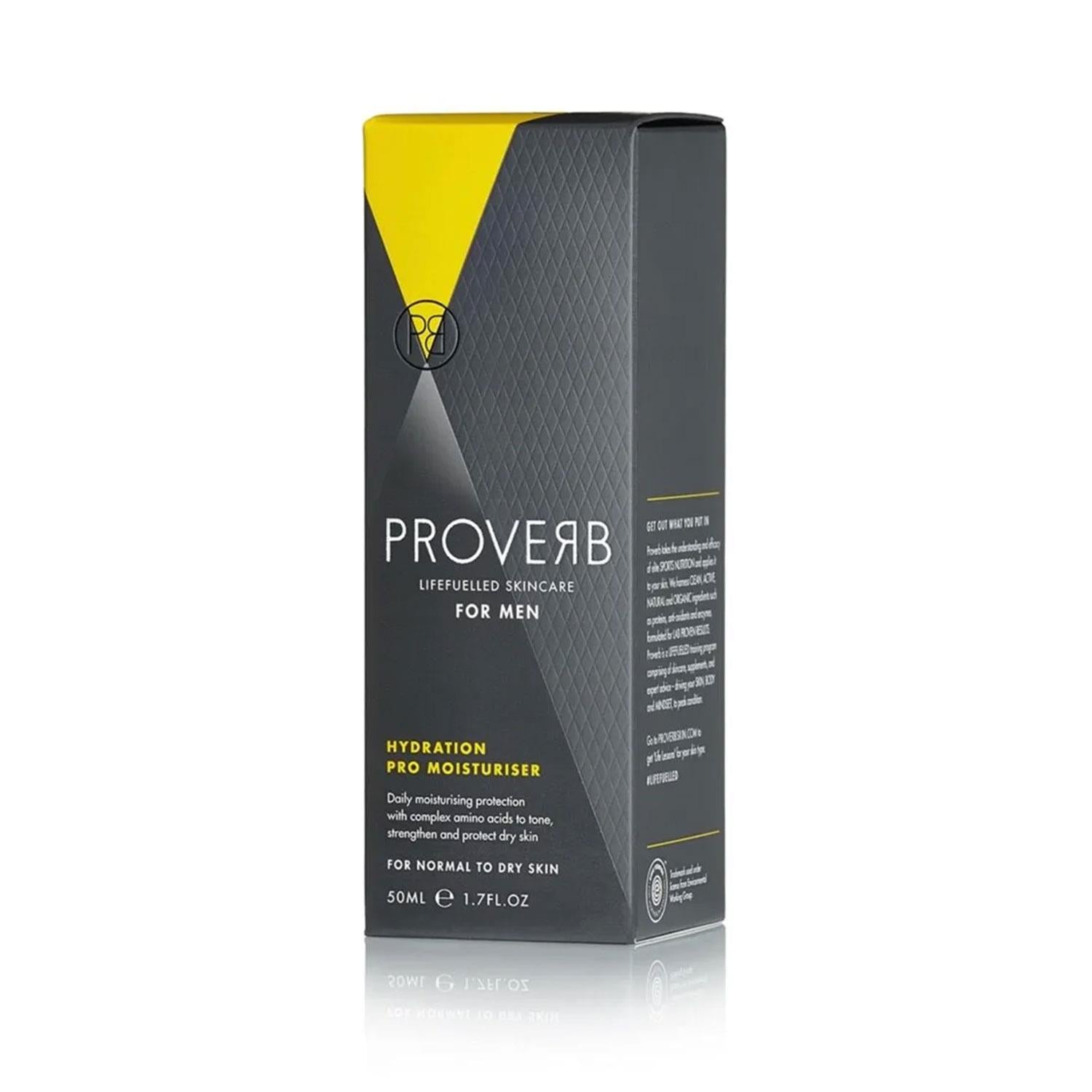 Pro Moisturiser Hydration Life Fuelled Men Daily Face Cream 50ml Light