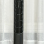 Led 36 Inch Tower Fan 70° Oscillation 3 Speed Remote | One Size | Black