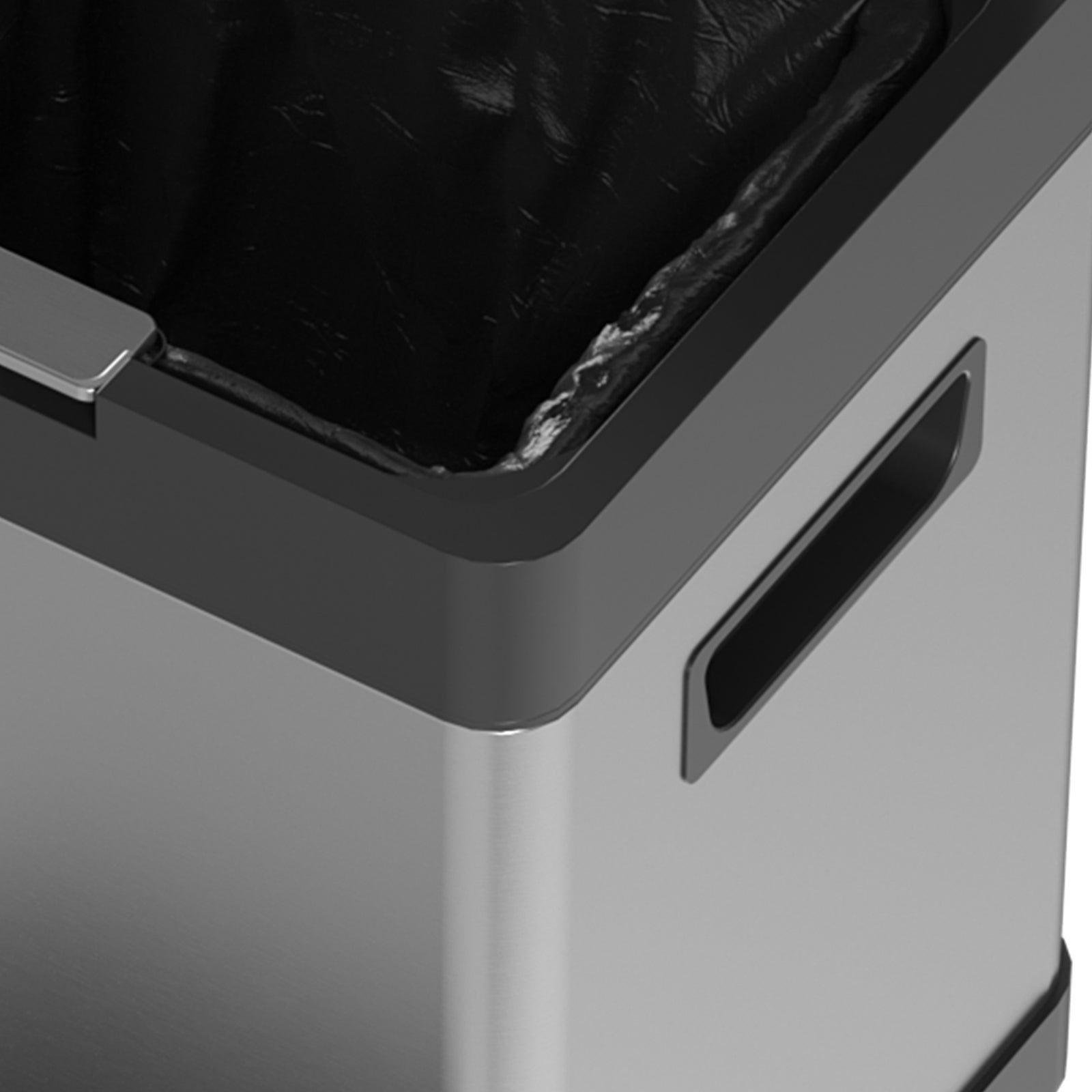 20+14l Double Kitchen Bin, Pedal Bin With Soft-close Lid