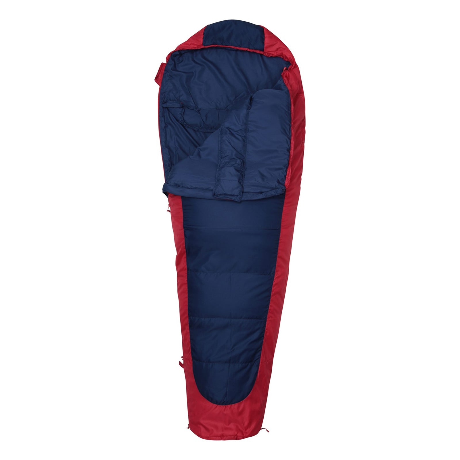 Unisex Adult Microlite 500 Left Zip Midseason Mummy Sleeping Bag | One Size | NavyBlue
