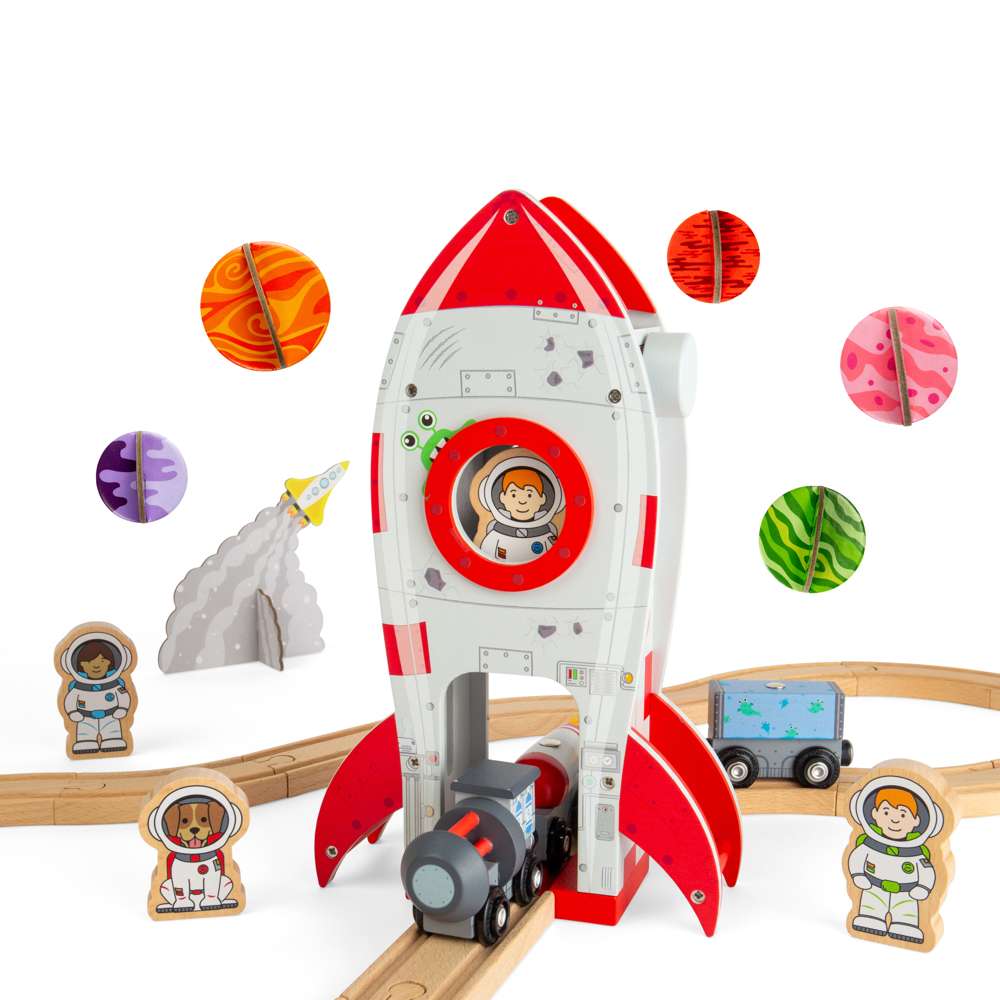 Bigjigs Rail Rocket Ship