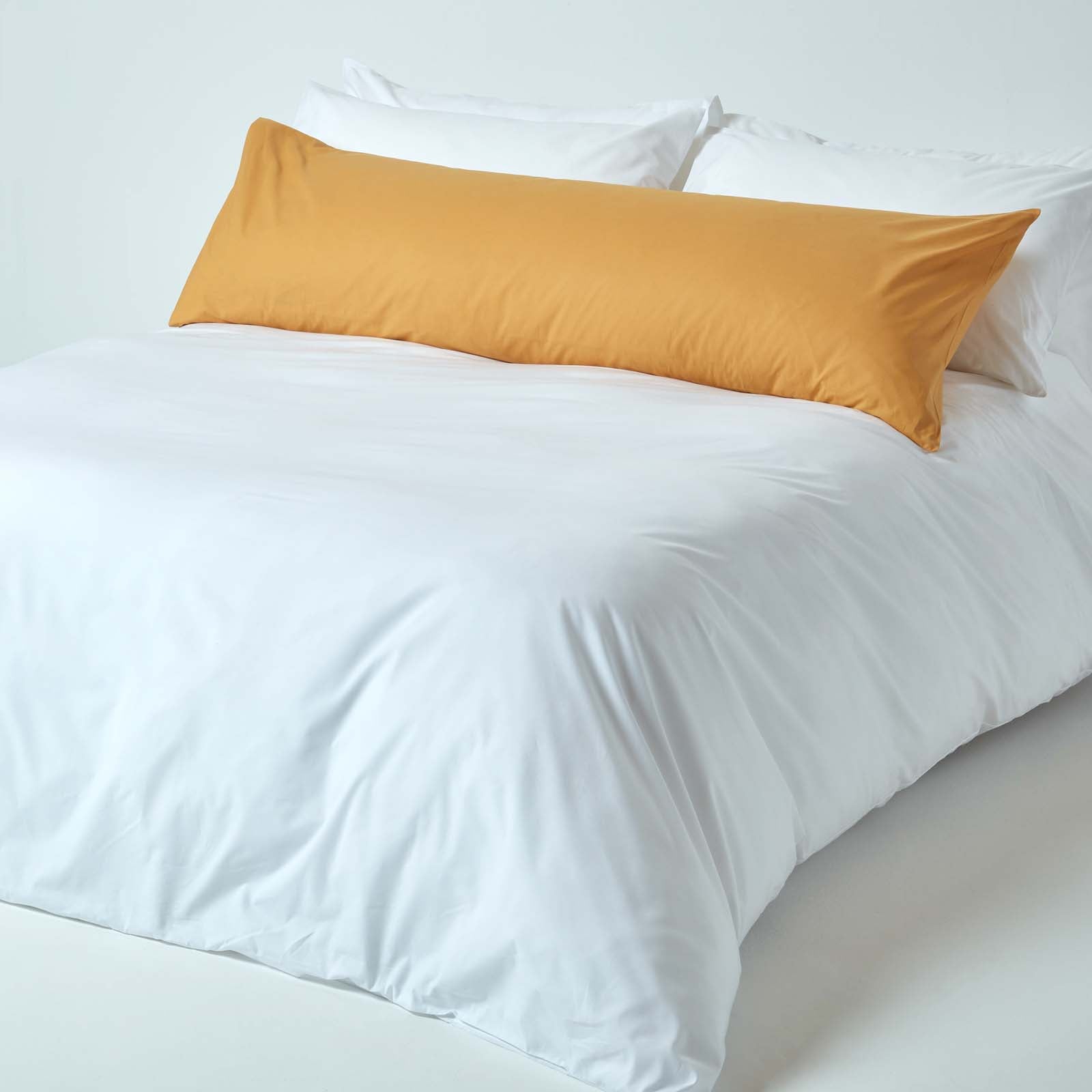 Egyptian Cotton Housewife Pillowcase 200 Tc | Body | Mustard