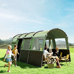 8-person Tunnel Tent, 3000mm Waterproof | Green