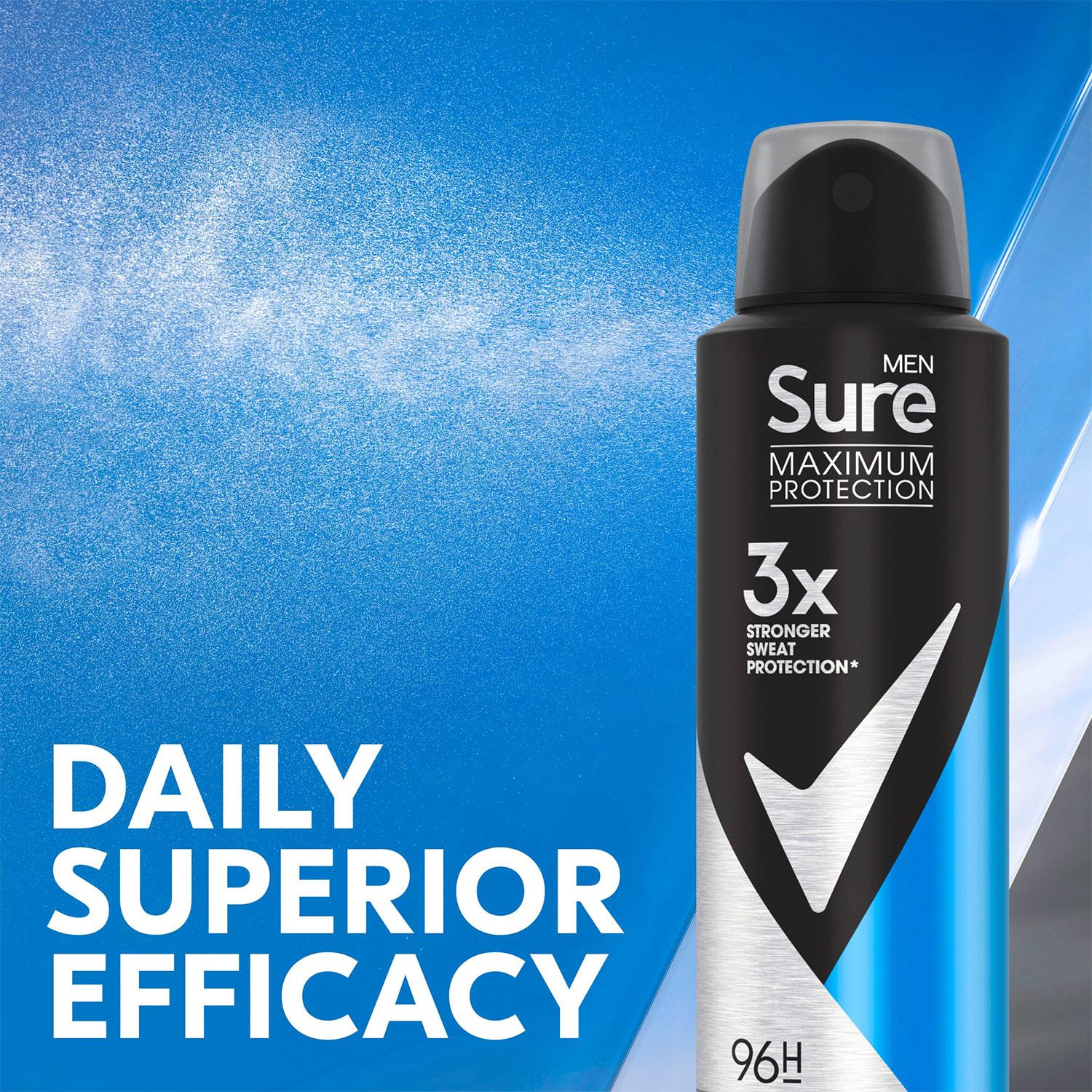 Men Maximum Protection 96h Anti-perspirant Deodorant Clean Scent 150ml, 3pk | 3