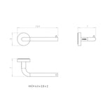 Toilet Roll Holder, Beige, Award-winning Design, Geyser Collection