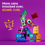 Hillington Bean Bag Toss Carnival Game With 10 Cans And 3 Beanbags Set