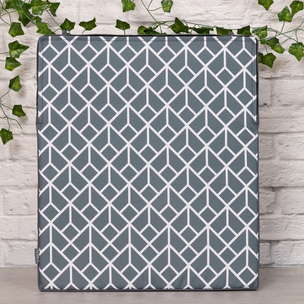 Garden Stripe Geometric Cushion Set Of 2