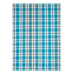 Wilson Handwoven Blue, Yellow And Brown Tartan 100% Cotton Rug | 120cm x 180cm | Blue