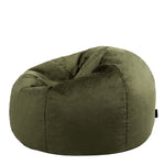 Aurora Velvet Bean Bag | Olive