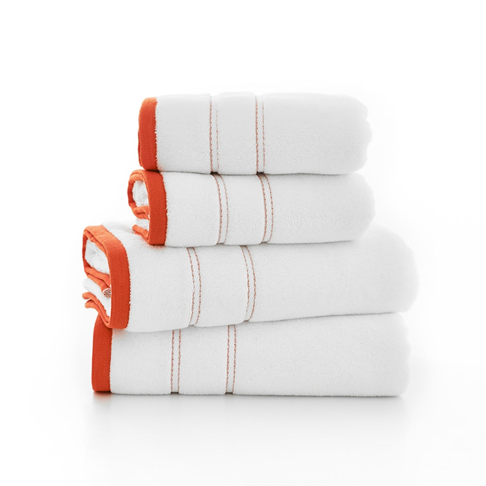Delamere 100% Cotton Zero Twist Towels – Ultra-soft 600gsm Luxury | Bath Sheet | Ginger