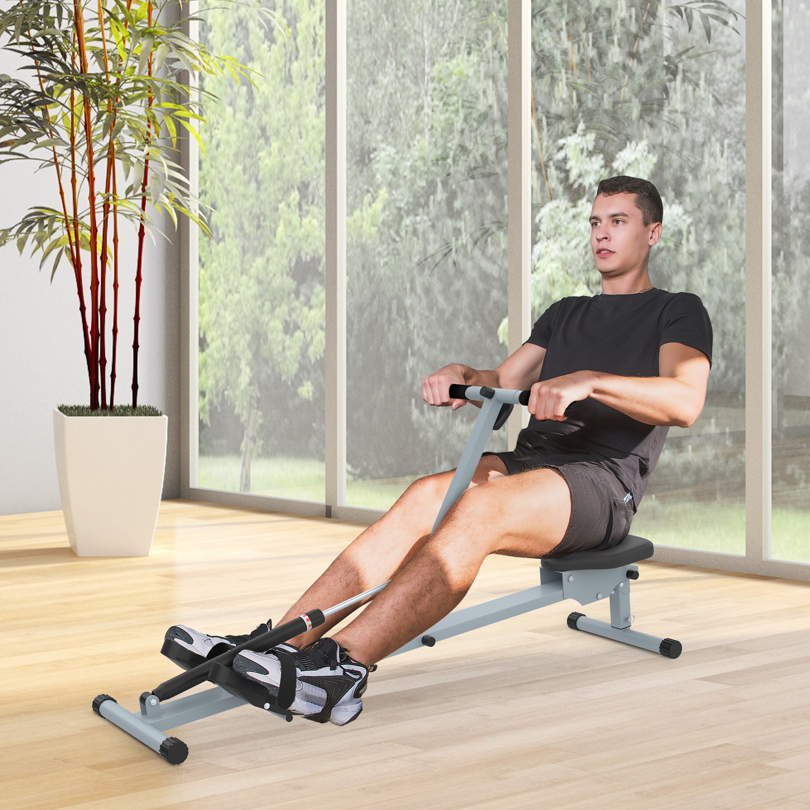 Rowing Machine For Home Cardio Fitness Workout
