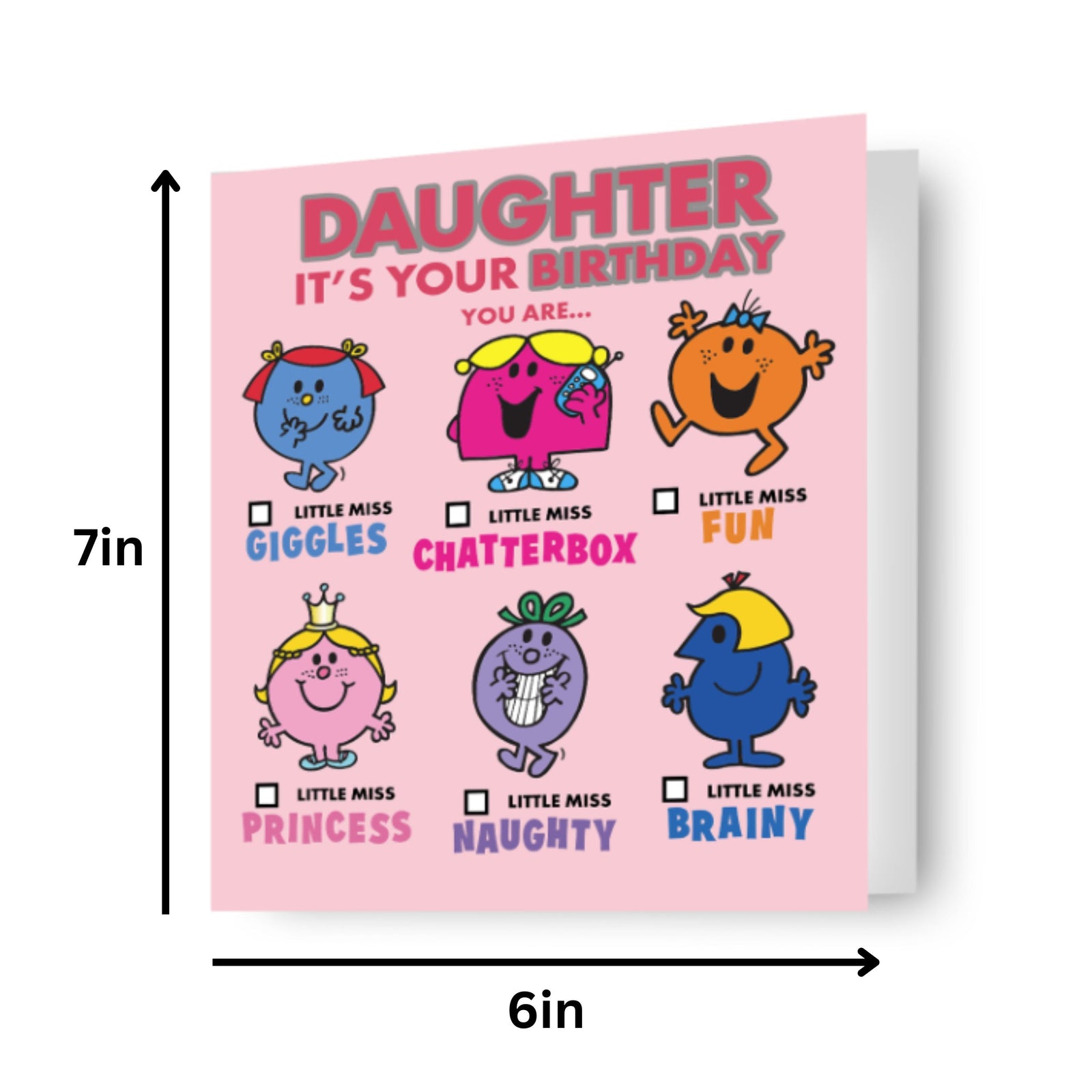 Daughter' Birthday Card Official Product