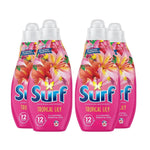 Laundry Washing Liquid Detergent Tropical Lily 2.6 Litre, 96 Washes, 4pk