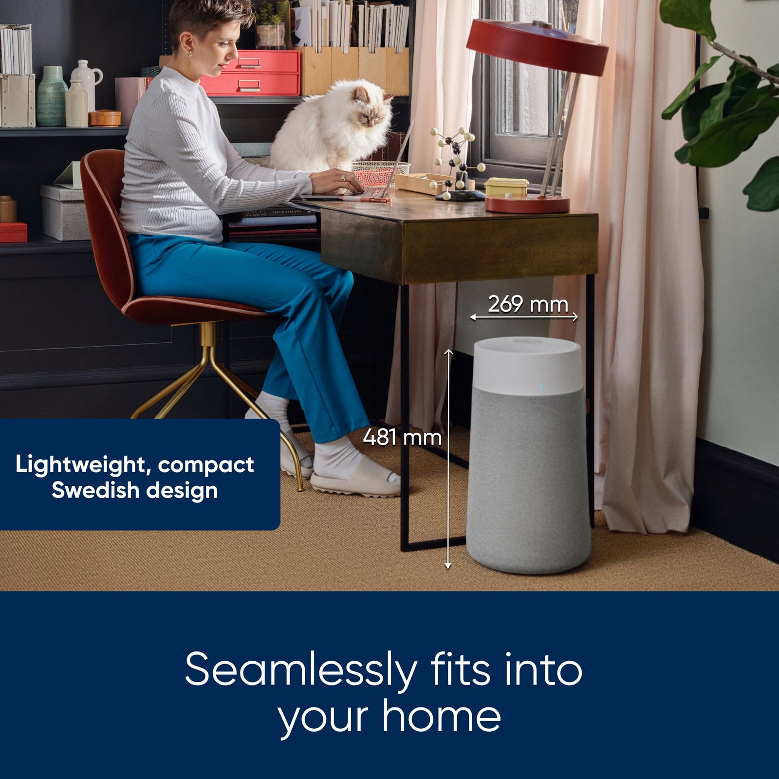 Blueair Blue Max 3250i Smart Air Purifier - For Rooms Up To 48m2