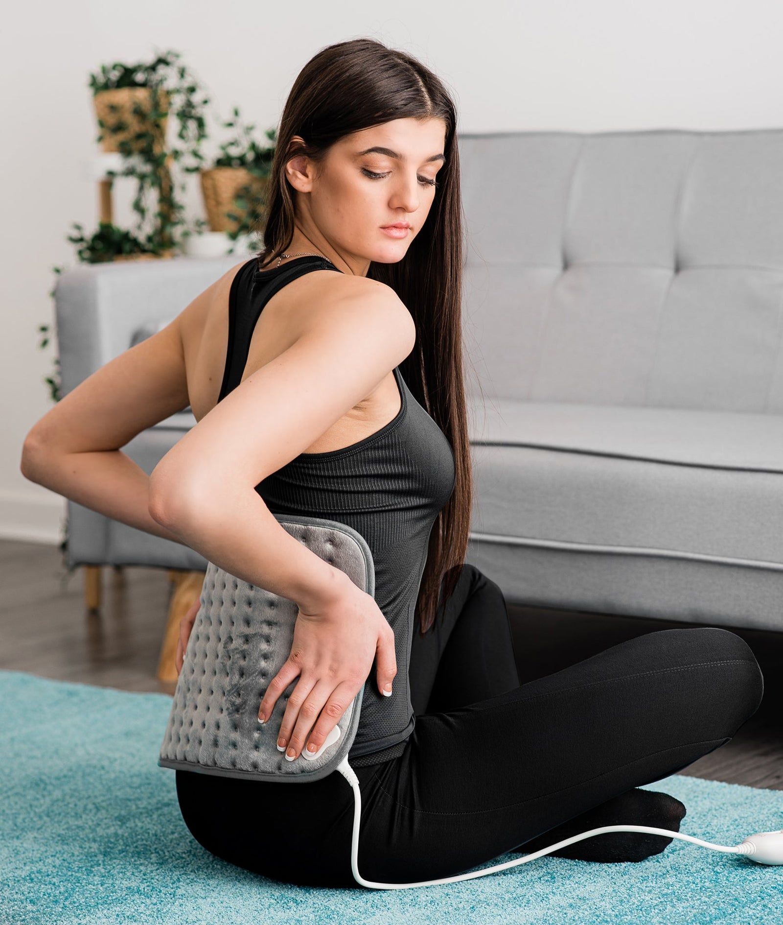 Electric Heat Pad - Grey