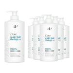 DOVE Scalp + Hair Therapy Soothing Hydration Conditioner 700ml 6 Pack, Peta
