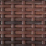 Pe Rattan Coffee Table, Patio Side Table | Brown
