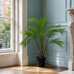 Artificial 90cm Areca Palm Plant Twisted Detail Trunk