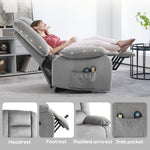 Riser Recliner Chair Lift W/ Vibration Heat
