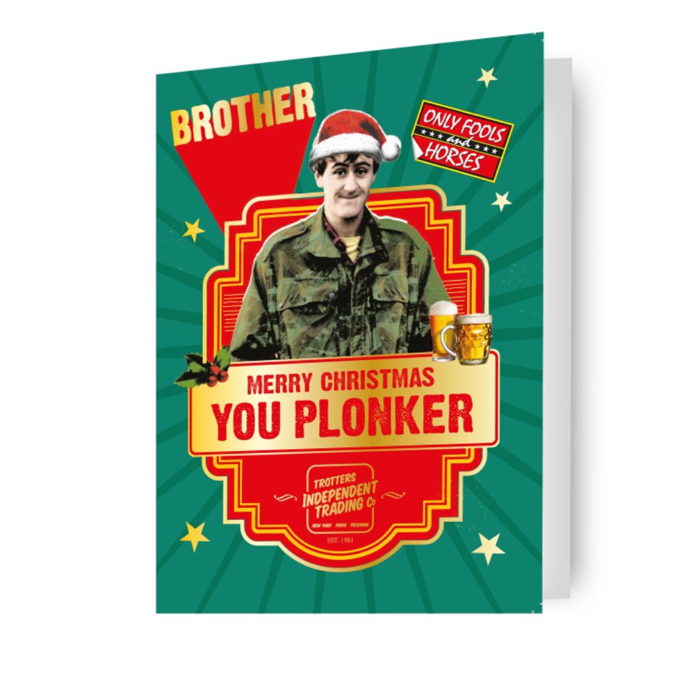 Only Fools And Horses Brother Christmas Card Official Product