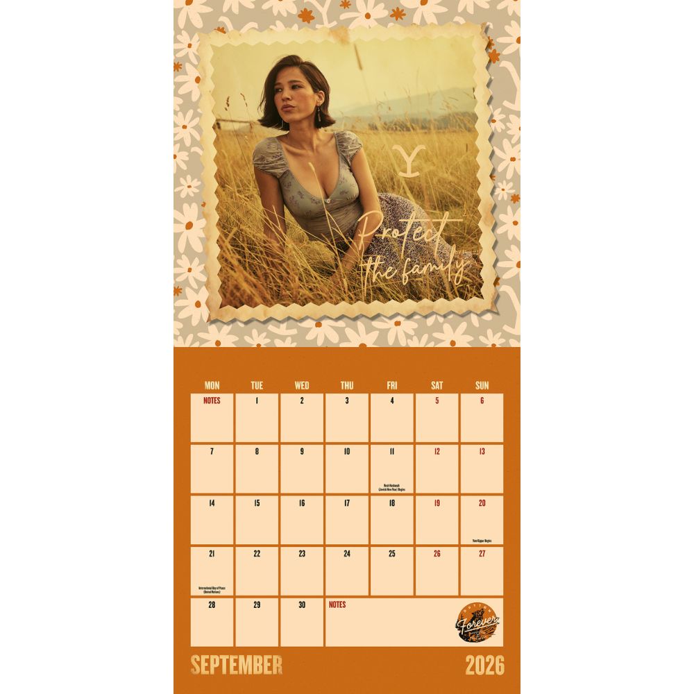 2026 Square Calendar Official Product