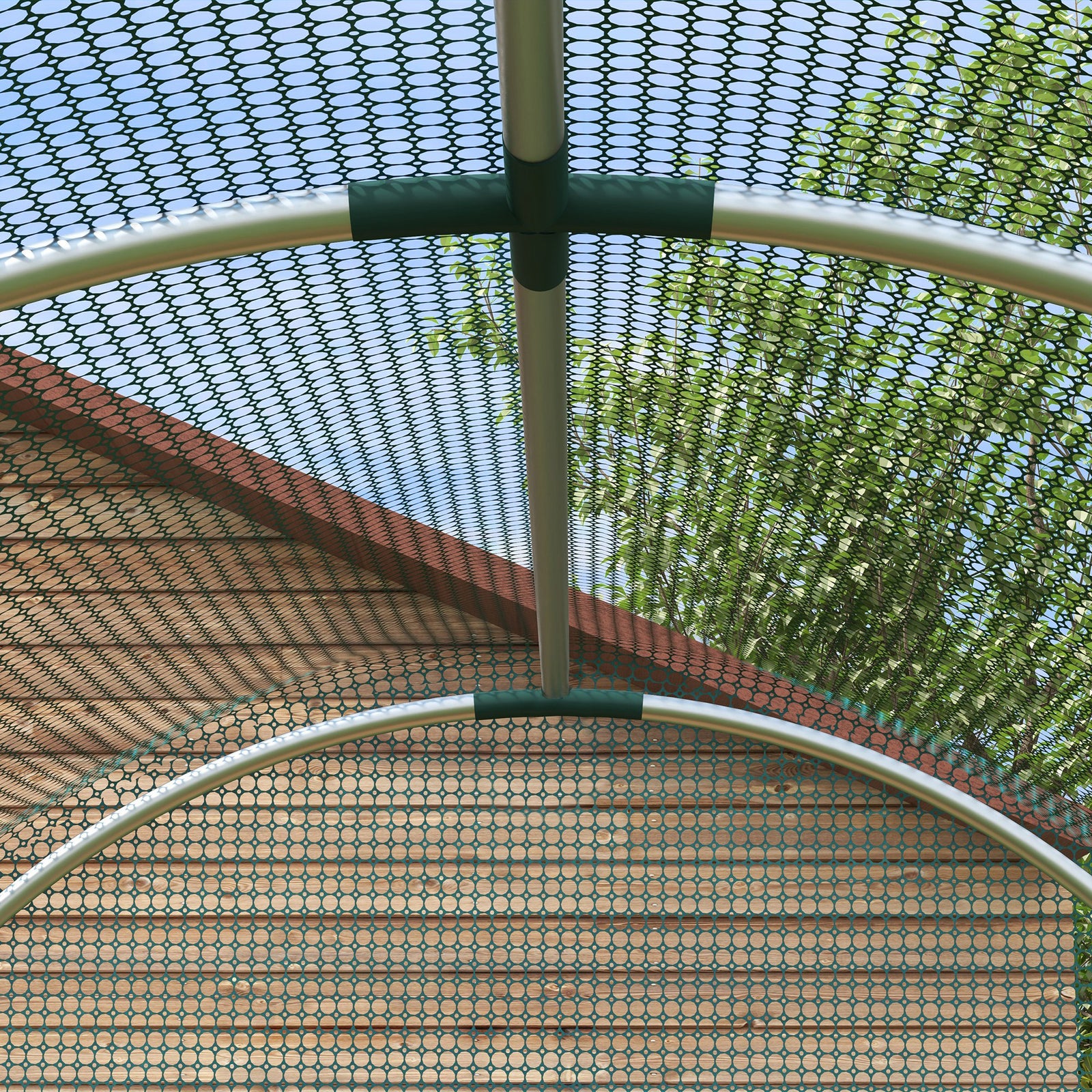 Fruit Cage Netting, Protection Tent | Medium | Green