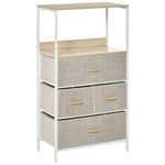 3/4 Drawer Storage Chest Unit Home Shelves Living Bedroom | Large