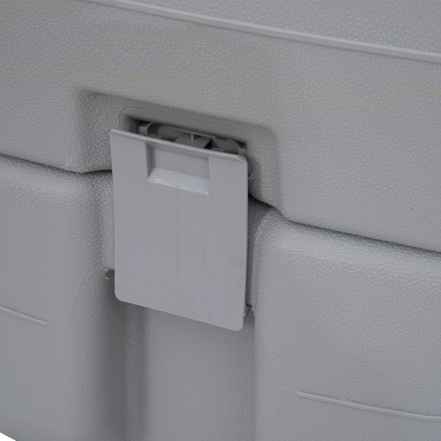 20l Mobile Camping Toilet With Handle - Grey | Gray