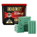 Mouse And Rat Killer Plus All Weather Bait Blocks 15 Pack 300gm | Green